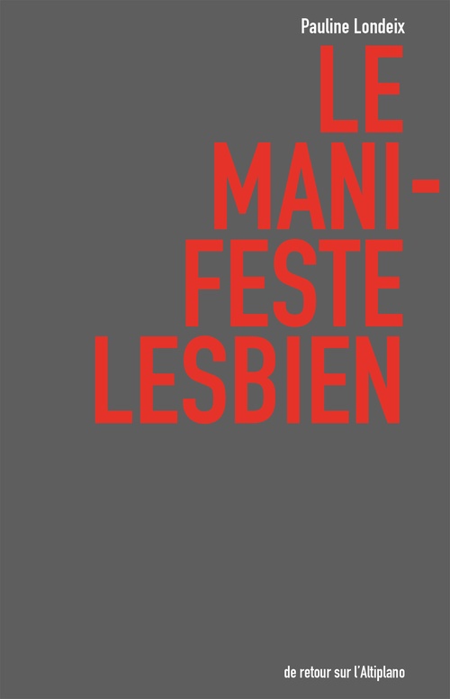 Couverture ebook de Le manifeste lesbien, de Pauline Londeix