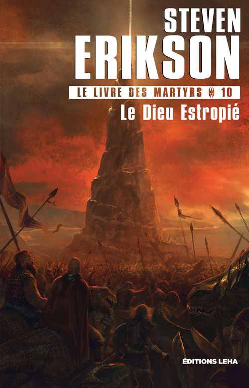 ebook cover of Le Dieu Estropié, by Steven Erikson