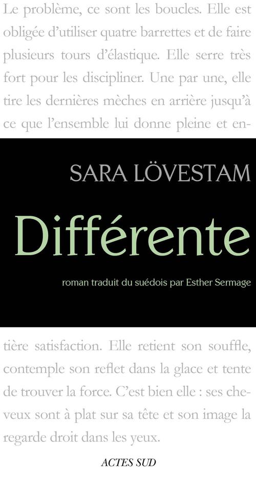 ebook cover of Différente, by Sara Lovestam