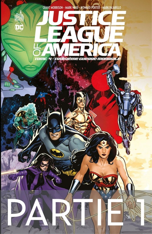 Couverture ebook de Justice League of America - Tome 4 - Troisième Guerre Mondiale - 1ère partie, de Mark Waid, Grant Morrison