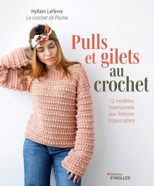 ebook cover of Pulls et gilets au crochet, by Hyllam Lefèvre