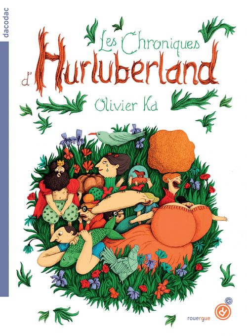 Couverture ebook de Les chroniques d'Hurluberland, de Olivier Ka