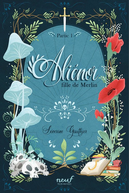 ebook cover of Aliénor fille de Merlin Partie 1, by Séverine Gauthier, Thomas Labourot