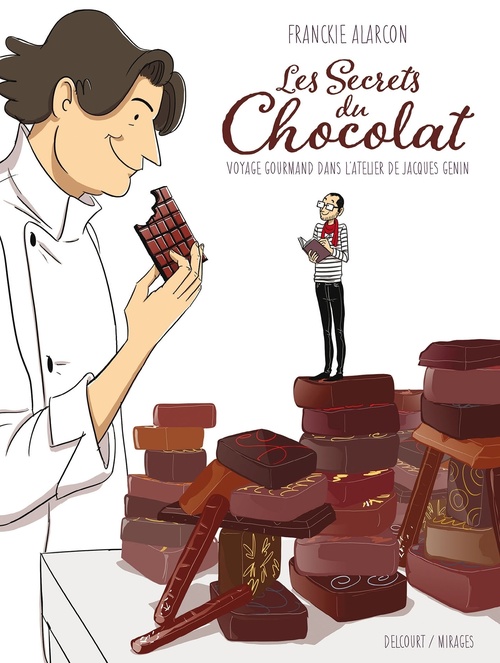 Couverture ebook de Les Secrets du chocolat, de Franckie Alarcon