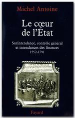 Couverture ebook de Le Coeur de l'État, de Michel Antoine