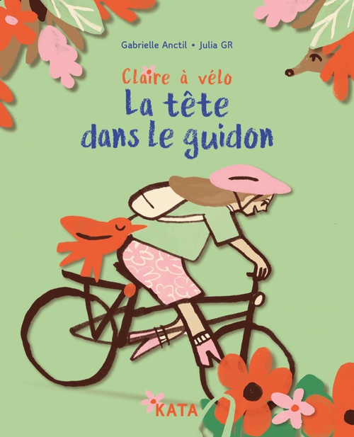 ebook cover of Claire à vélo, by Gabrielle Anctil