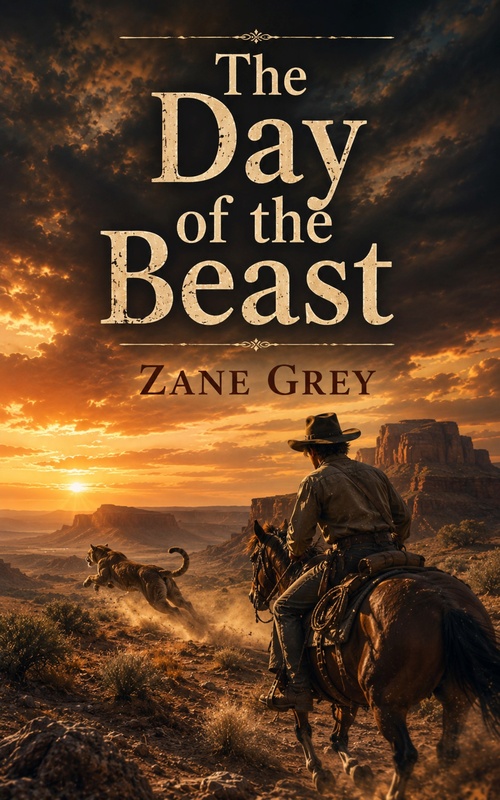 ebook cover of The Day of the Beast, by Zane Grey