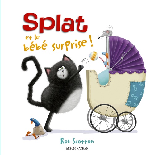 Couverture ebook de Splat et le bébé surprise, de Rob Scotton