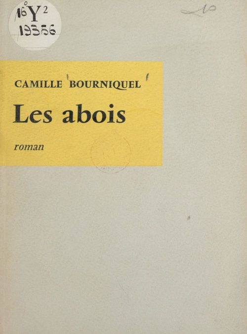 Couverture ebook de Les abois, de Camille Bourniquel