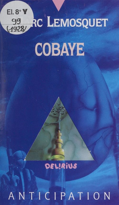 Couverture ebook de Cobaye, de Marc Lemosquet