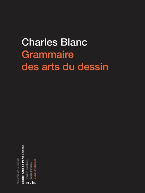 Couverture ebook de Grammaire des arts du dessin, de Charles Blanc