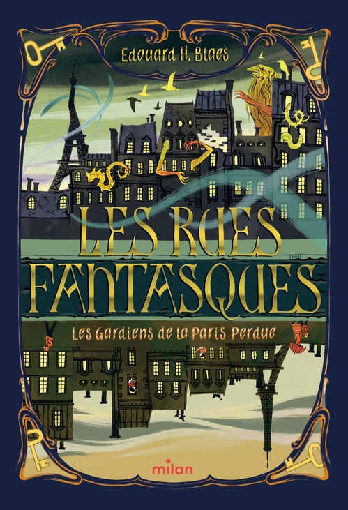 Couverture ebook de Les Rues Fantasques, Tome 01, de Edouard Blaes