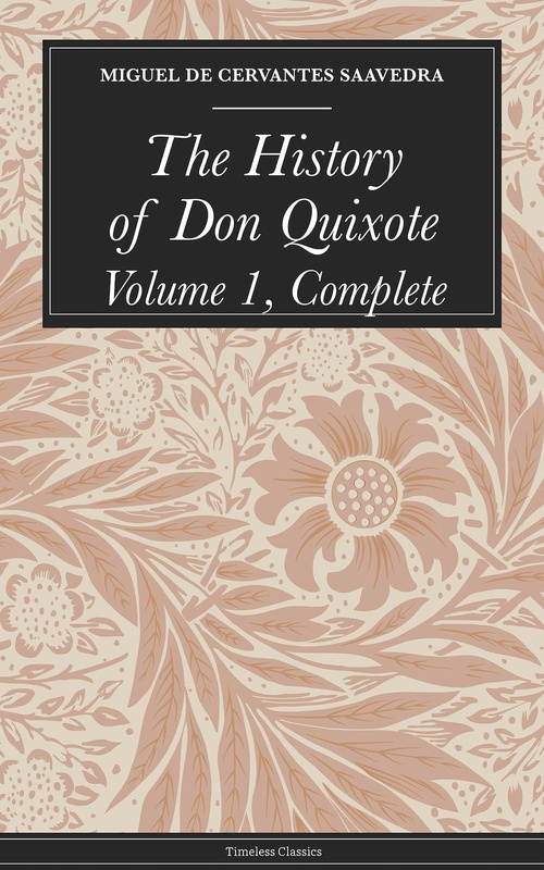 ebook cover of The History of Don Quixote, by Saavedra Miguel De