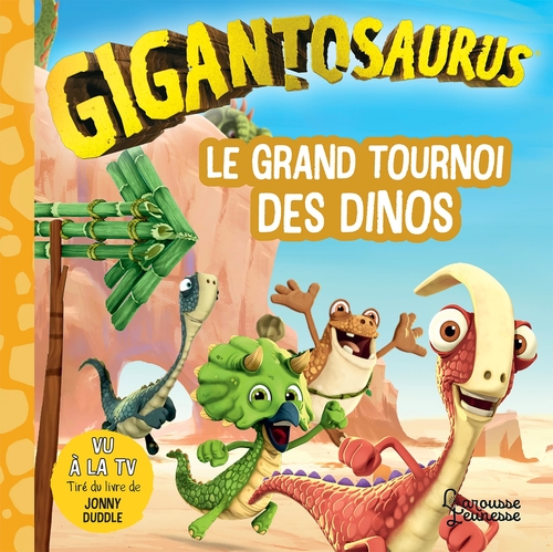 Couverture ebook de Le grand tournoi des dinos, de Collectif