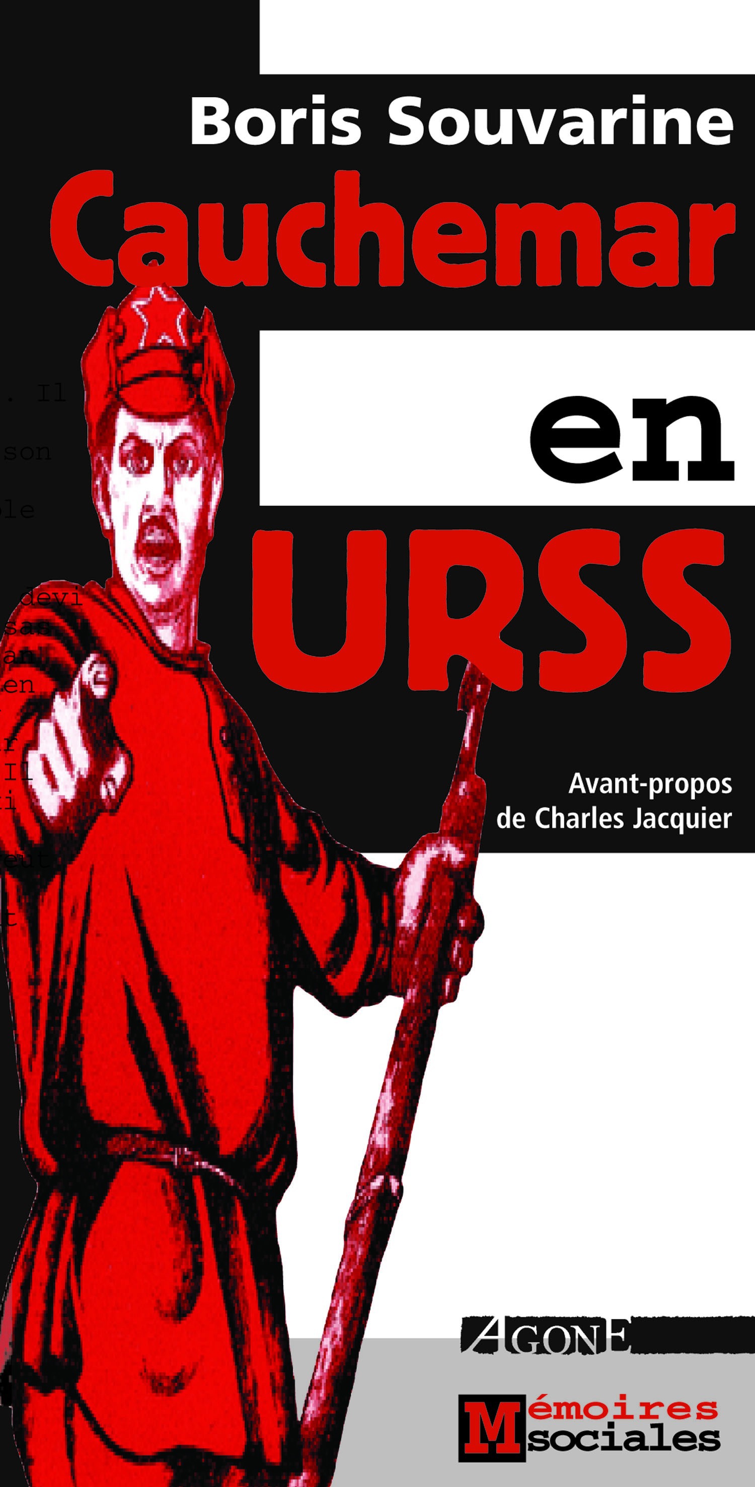 Couverture ebook de Cauchemar en URSS, de Boris Souvarine