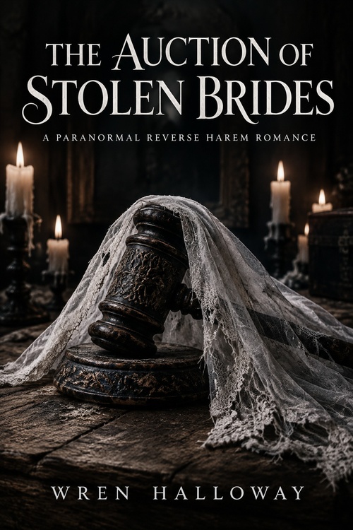 Couverture ebook de The Auction of Stolen Brides, de Wren Halloway