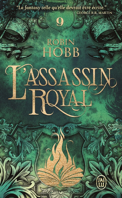 Couverture ebook de L'Assassin royal (Tome 9) - Les Secrets de Castelcerf, de Robin Hobb