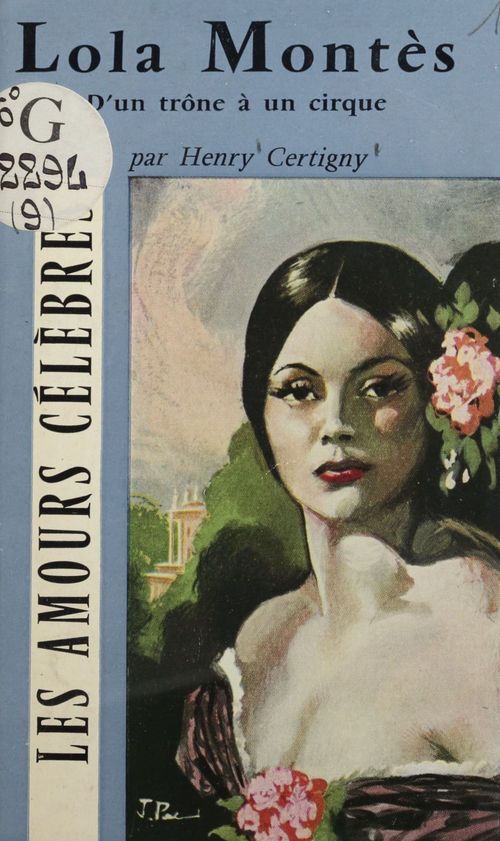 ebook cover of Lola Montès, by Henry Certigny