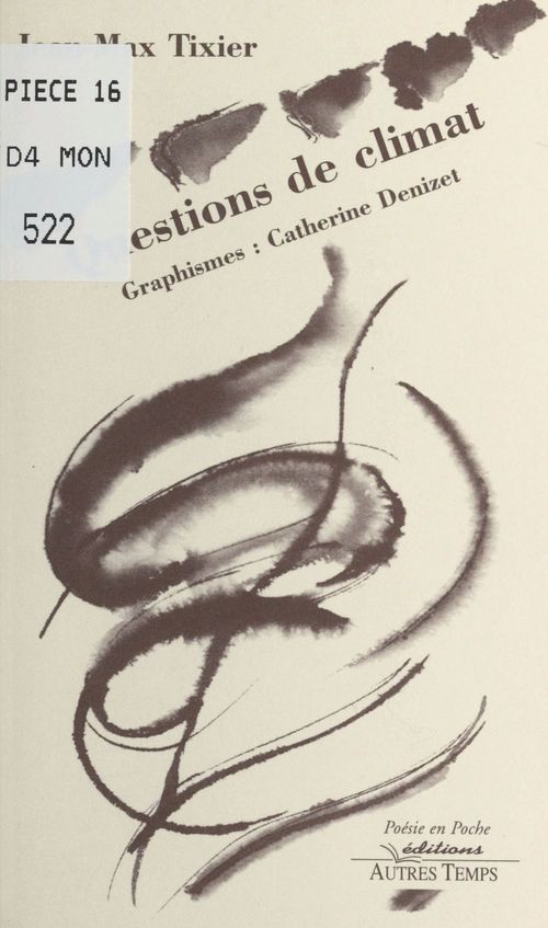 ebook cover of Questions de climat, by Jean-max Tixier