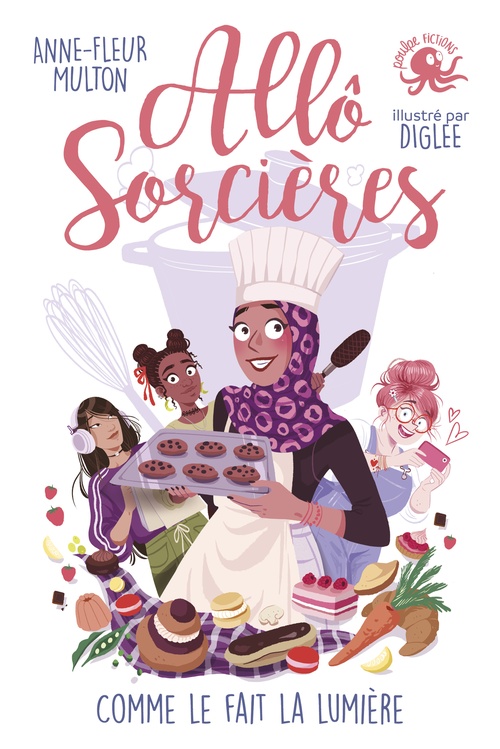 ebook cover of Allô sorcières - Comme le fait la lumière, by Anne-Fleur Multon