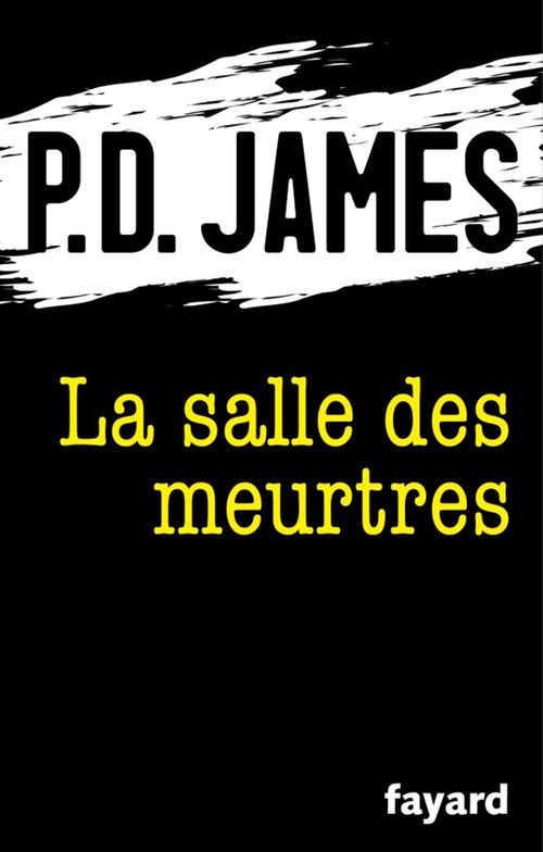 ebook cover of La salle des meurtres, by P. D. James
