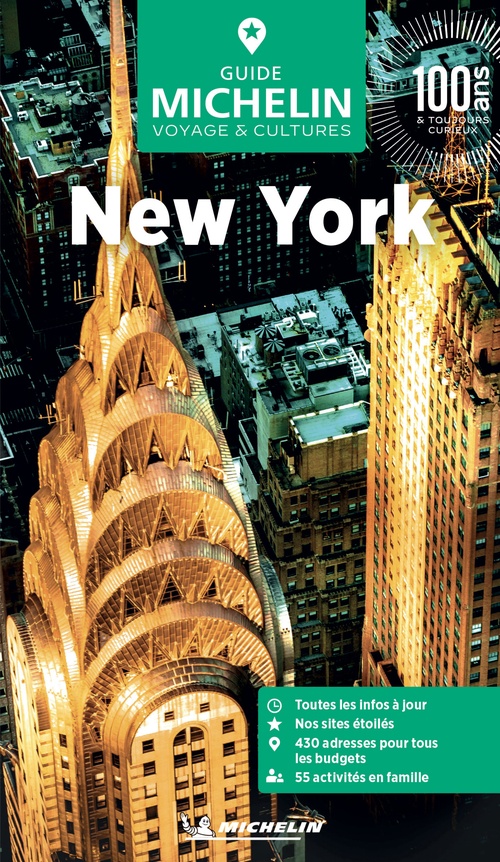 Couverture ebook de Guide Vert New York, de Collectif