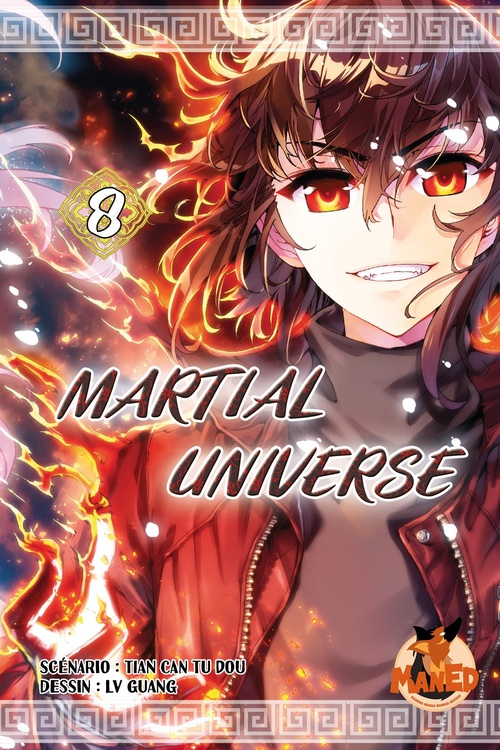 ebook cover of Martial Universe T08, by Tian Can Tu Dou