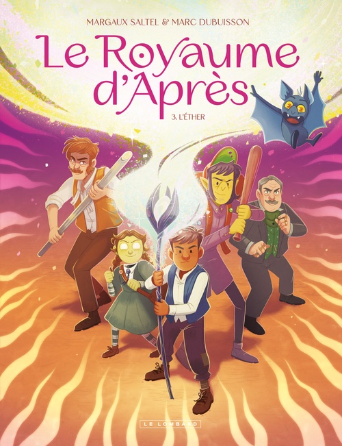 Couverture ebook de Le Royaume d'Après  - Tome 3 - L'Éther, de Marc Dubuisson, Margaux Saltel