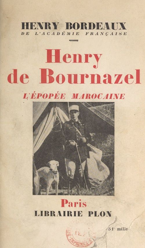 Couverture ebook de Henry de Bournazel, de Henry Bordeaux