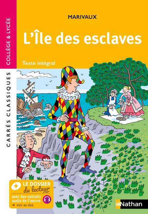 ebook cover of L'Ile des Esclaves, by Pierre de Marivaux