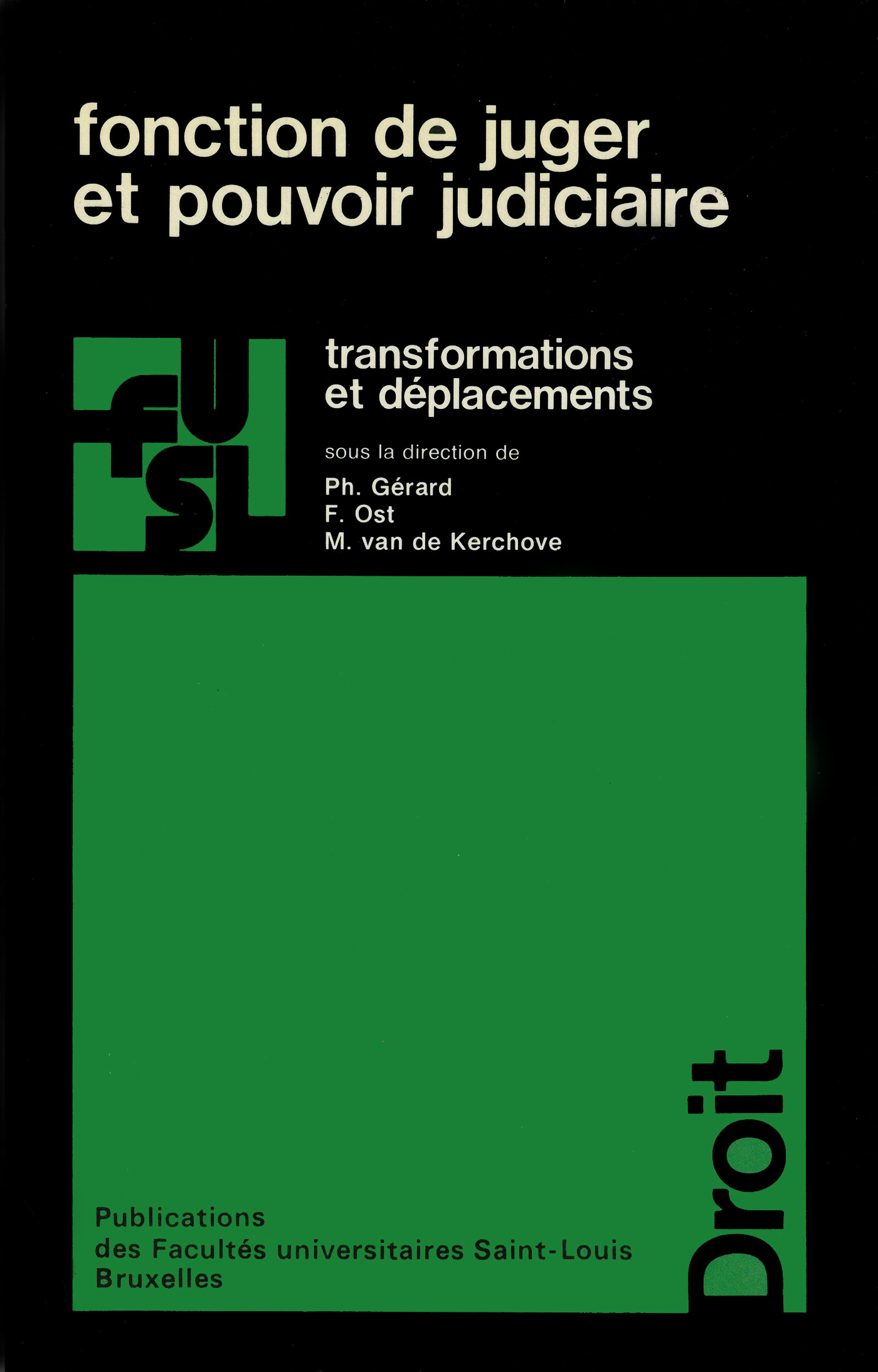 Couverture ebook de Fonction de juger et pouvoir judiciaire, de