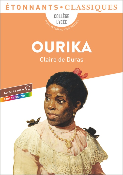 ebook cover of Ourika, by Claire de Duras