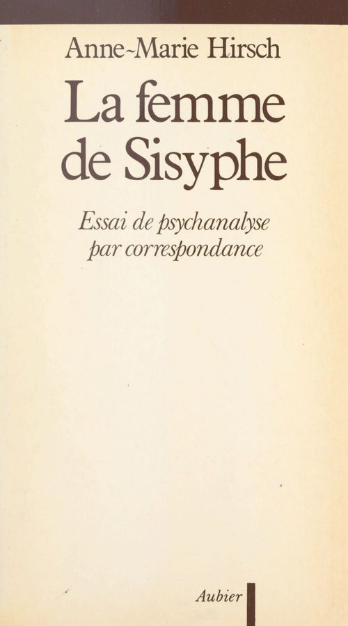 Couverture ebook de La femme de Sisyphe, de Anne-Marie Hirsch