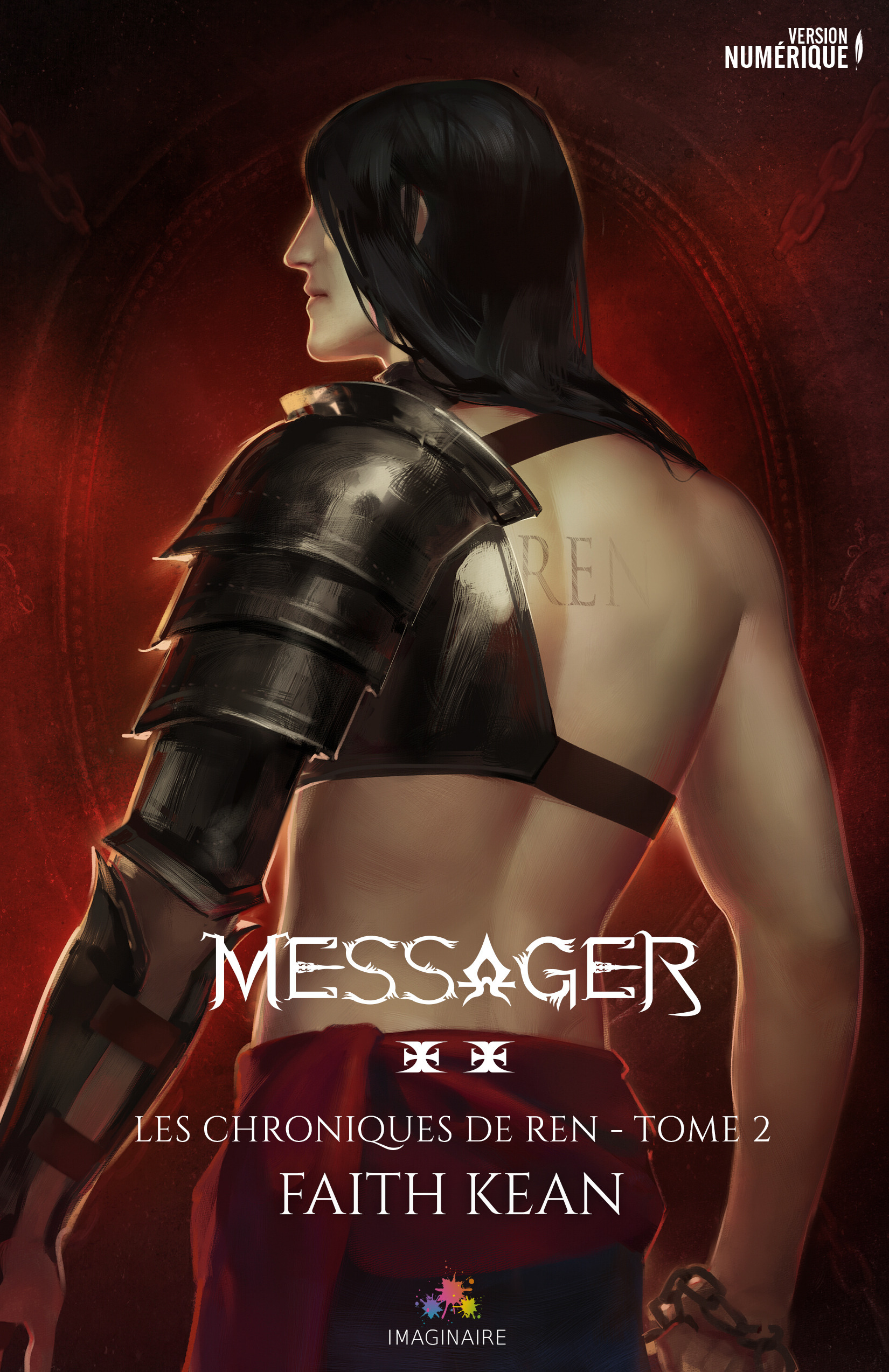 ebook cover of Messager, by Faith Kean