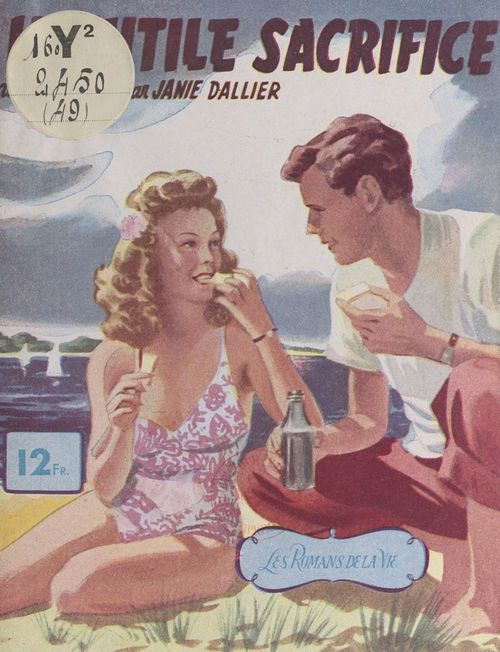 Couverture ebook de L'inutile sacrifice, de Janie Dallier