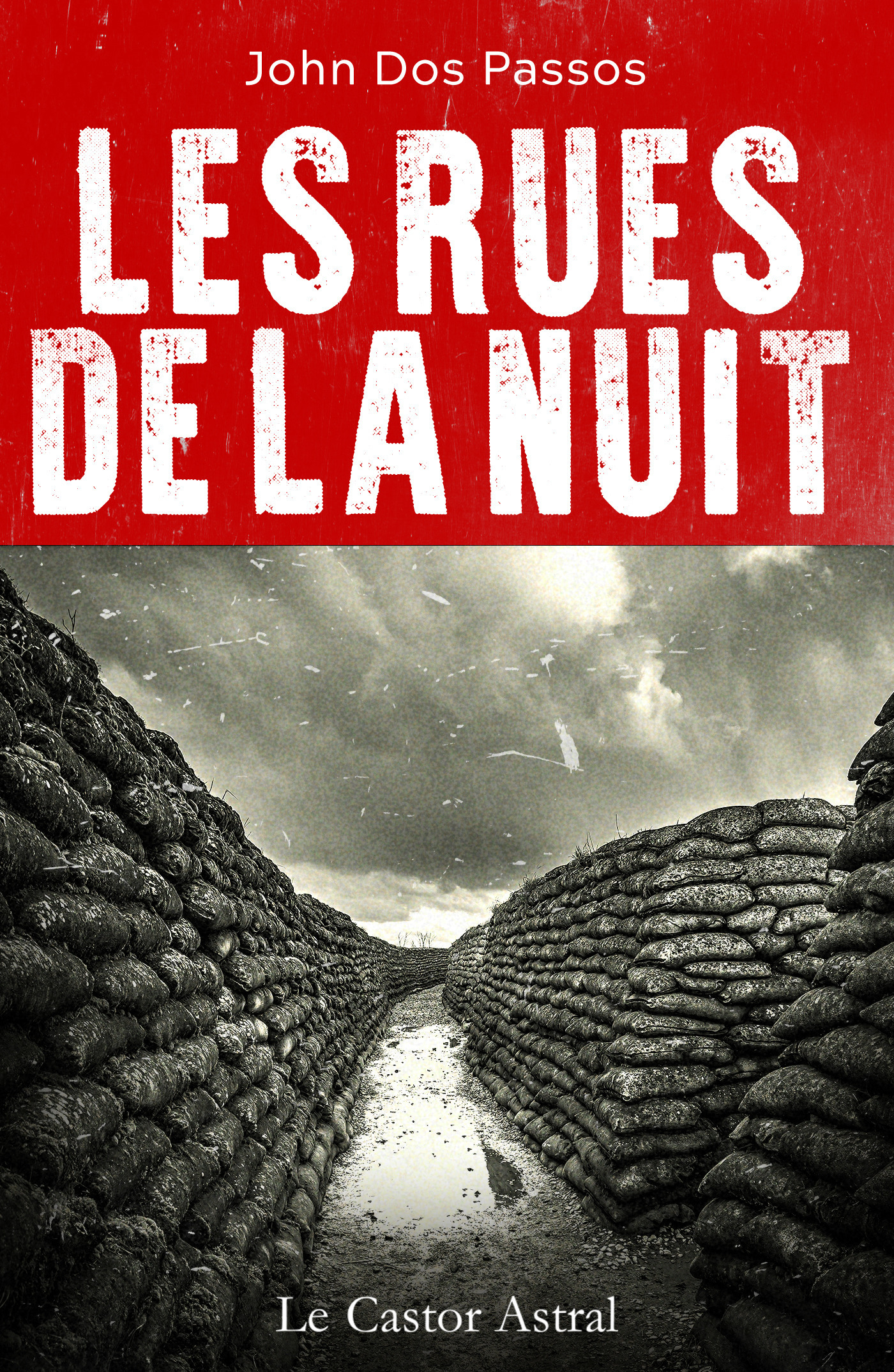 Couverture ebook de Les Rues de la Nuit, de John Dos passos, Jean-Paul Mourion