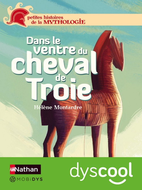 Couverture ebook de Dans le ventre du cheval de Troie, de Hélène Montardre