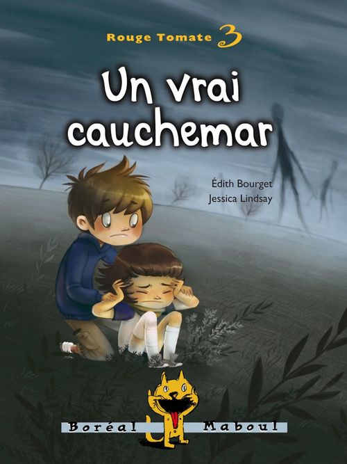 Couverture ebook de Un vrai cauchemar, de Édith Bourget