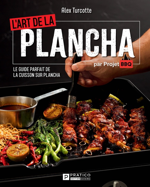 ebook cover of L'art de la plancha, by Alex Turcotte