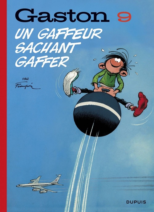 ebook cover of Gaston - Tome 9 - Un gaffeur sachant gaffer, by André Franquin