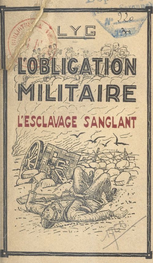 ebook cover of L'obligation militaire, by Lyg