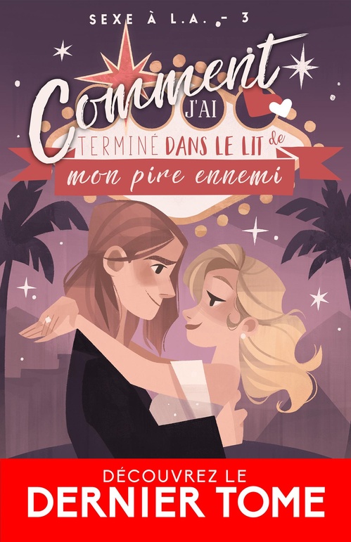 Couverture ebook de Comment j'ai terminé dans le lit de mon pire ennemi, de Brooke Blaine
