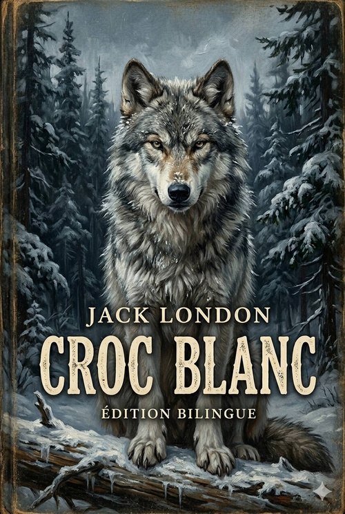 ebook cover of Croc Blanc, by Jack London