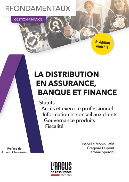 ebook cover of La distribution en assurance, banque et finance, by Grégoire Dupont, Isabelle Monin Lafin, Jerome Speroni