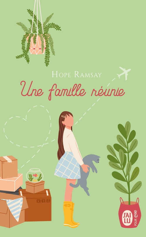 ebook cover of Une famille réunie, by Hope Ramsay