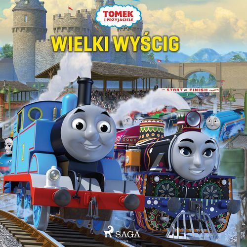 Couverture audiobook de Tomek i przyjaciele - Wielki wy´scig, de Mattel