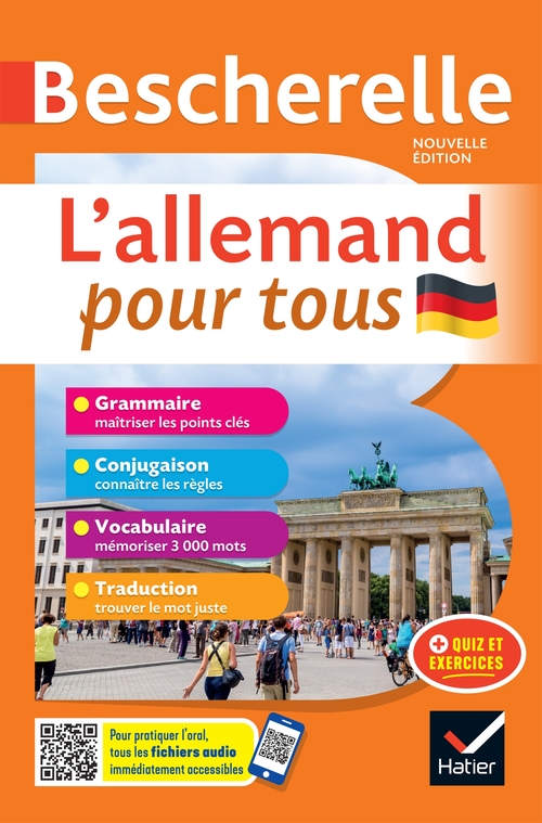 Couverture ebook de Bescherelle - L'allemand pour tous, de René Métrich, Anne Larrory