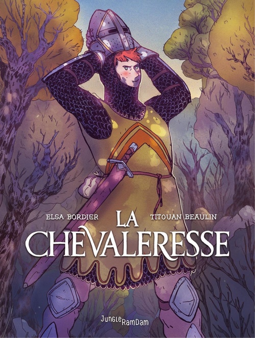 Couverture ebook de La Chevaleresse, de Elsa Bordier