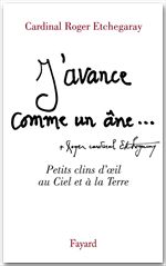 ebook cover of J'avance comme un âne, by Roger Etchegaray