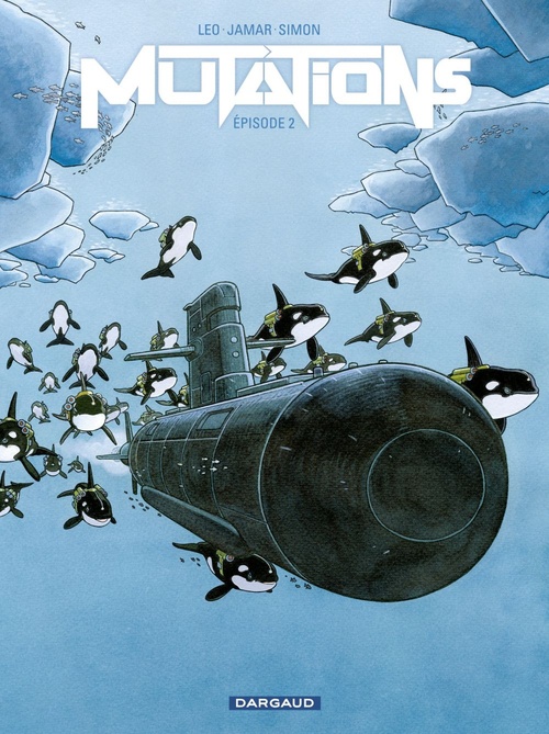 Couverture ebook de Mutations - Tome 2, de Léo, Corine Jamar, Fred Simon